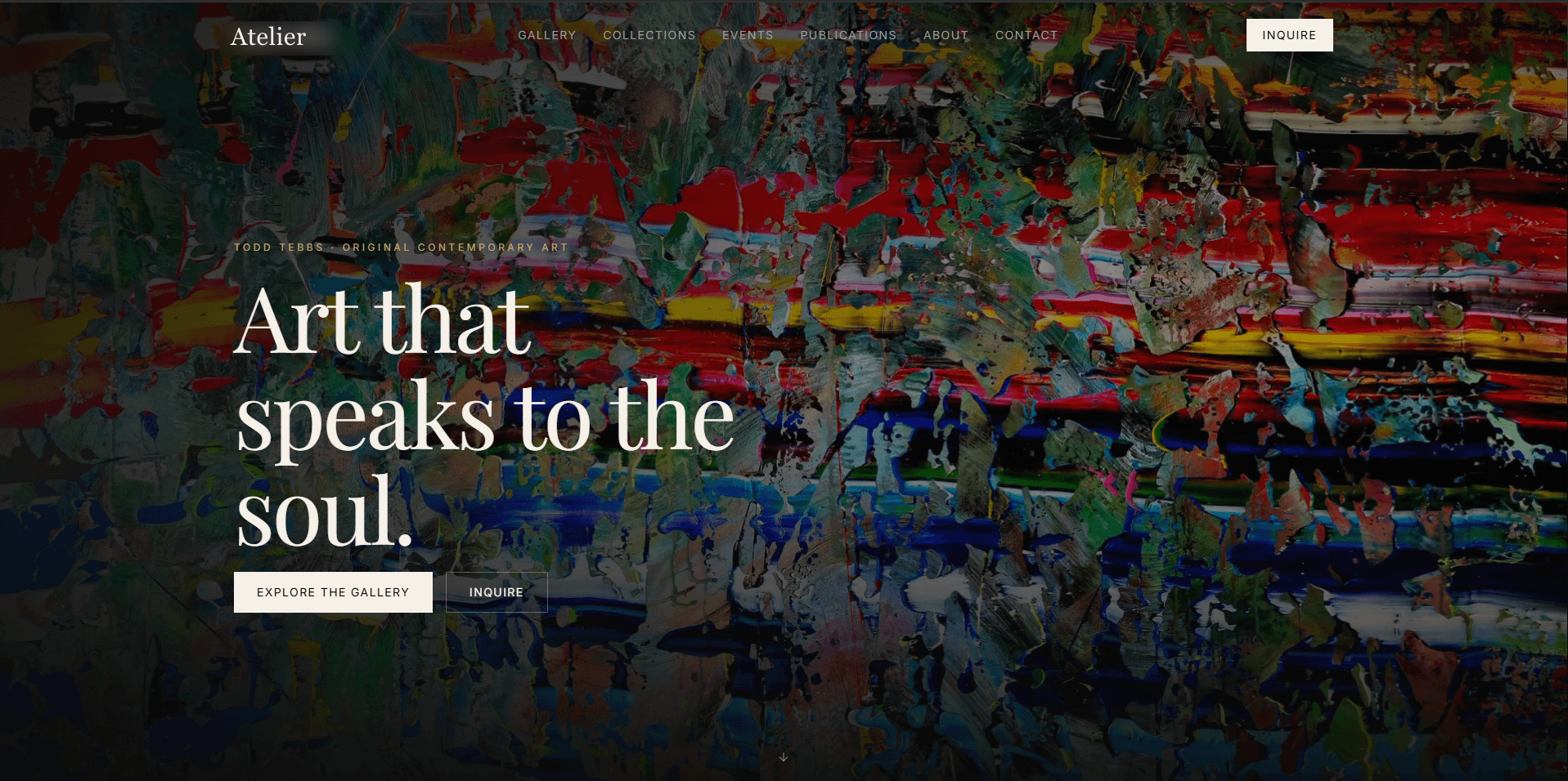 Art Gallery Website & CRM
